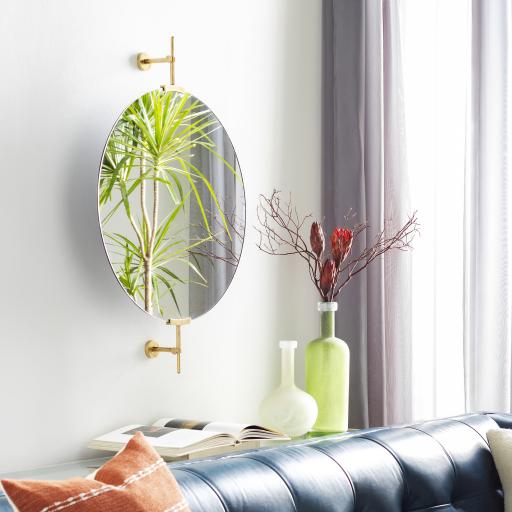 Surya Anastasya AAY-001 34"H x 24"W x 4"D Mirror