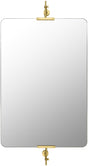 Surya Anastasya AAY-004 48"H x 29"W x 4"D Mirror