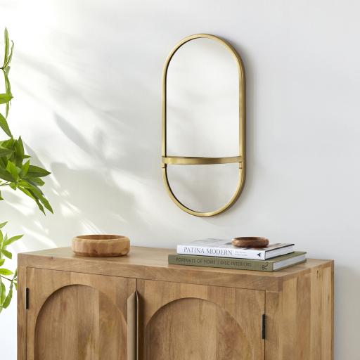 Surya Annapurna APR-001 24"H x 12"W x 4"D Mirror