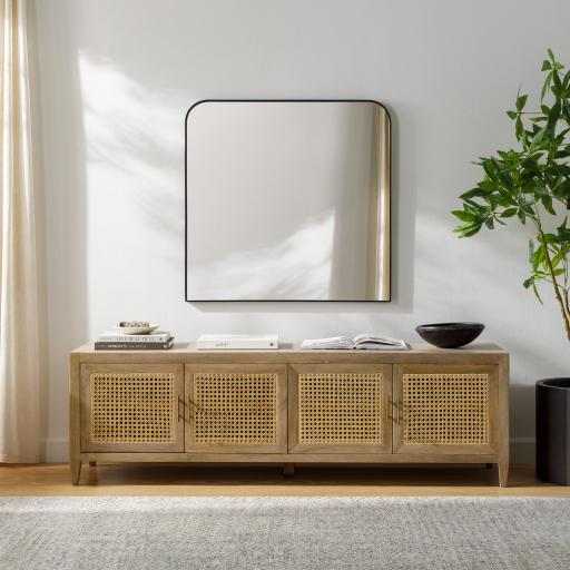 Surya Aranya RAY-007 35"H x 36"W x 1"D Mirror