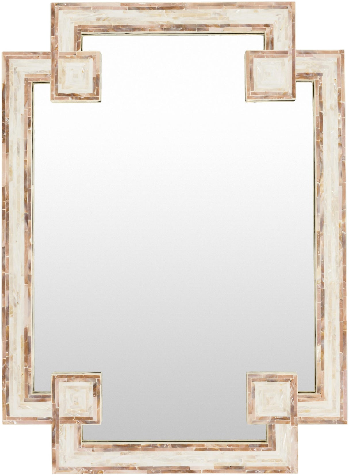 Surya Banks BKS-5000 38"H x 28"W x 1.2"D Mirror