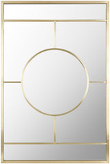 Surya Beckett BKT-001 47"H x 32"W x 1"D Mirror