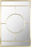 Surya Beckett BKT-001 47"H x 32"W x 1"D Mirror