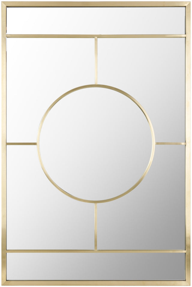 Surya Beckett BKT-001 47"H x 32"W x 1"D Mirror