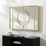 Surya Beckett BKT-001 47"H x 32"W x 1"D Mirror
