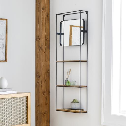 Surya Bronx BRX-001 48"H x 17"W Mirror