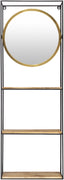 Surya Bronx BRX-002 48"H x 17"W Mirror