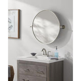 Surya Burnish BUN-006 27"H x 31"W x 4"D Mirror