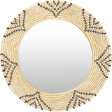 Surya Dastkar DAS-001 24"H x 24"W x 3"D Mirror