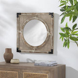 Surya Georgia GGA-001 24"H x 24"W x 1"D Mirror