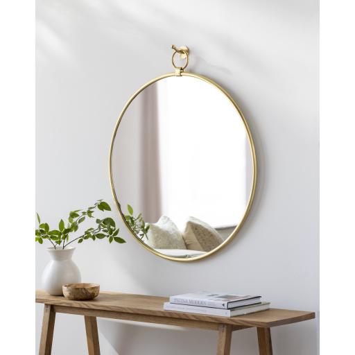 Surya Globes GBS-002 36"H x 32"W x 1"D Mirror