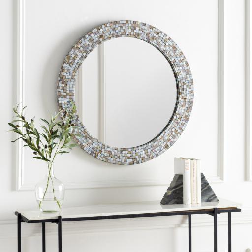 Surya Hornbrook HRN-002 32"H x 32"W x 1"D Mirror