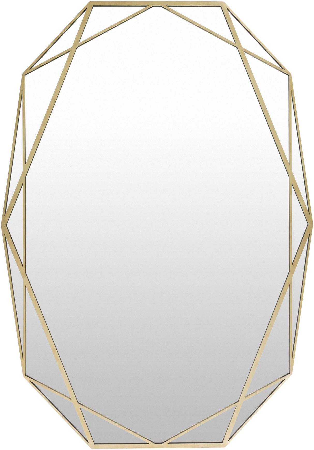 Surya Huntley HUT-001 39"H x 28"W x 1"D Mirror