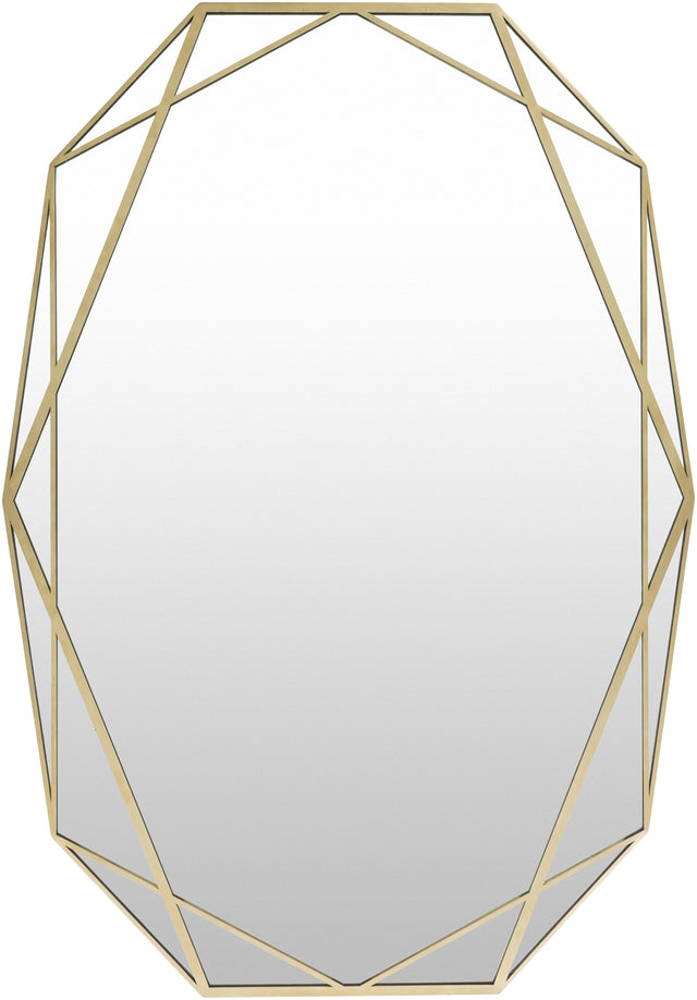 Surya Huntley HUT-001 39"H x 28"W x 1"D Mirror