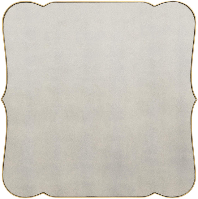 Surya Imelda IME-001 Gold 40"H x 40"W x 2"D Mirror