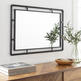 Surya Indus IDS-001 35"H x 24"W x 1"D Mirror