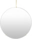Surya Lunar LUN-001 43"H x 36"W x 0.25"D Mirror