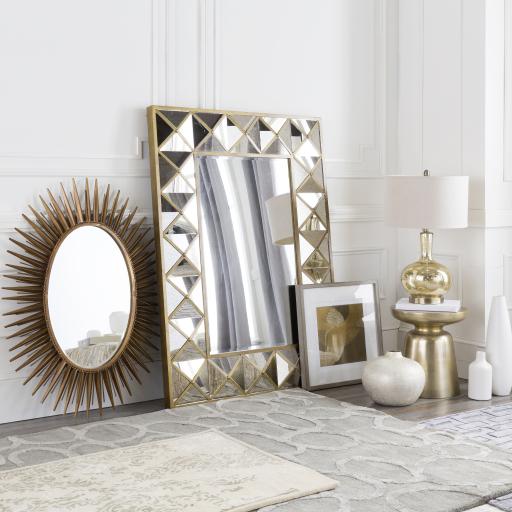Surya Nihal MRR-1014 42"H x 30"W x 2"D Mirror