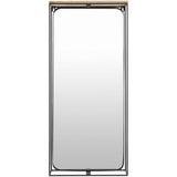 Surya Obsidian OBS-001 37"H x 19"W x 5"D Mirror