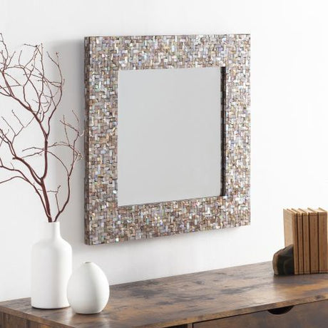 Surya Overton OVE-3300 24"H x 24"W x 1"D Mirror
