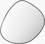Livabliss Pebble PLE-001 37"H x 36"W x 1"D Mirror