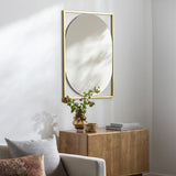 Surya Qayanat QAY-003 40"H x 30"W x 1"D Mirror