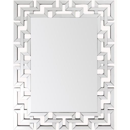 Surya Radcliff RDC-8100 45"H x 36"W x 1"D Mirror