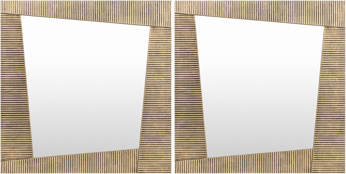 Surya Rendezvous RVZ-001 19"H x 19"W x 0.8"D, 19"H x 19"W x 0.8"D Mirror