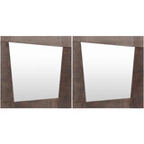 Surya Rendezvous RVZ-002 19"H x 19"W x 0.8"D, 19"H x 19"W x 0.8"D Mirror