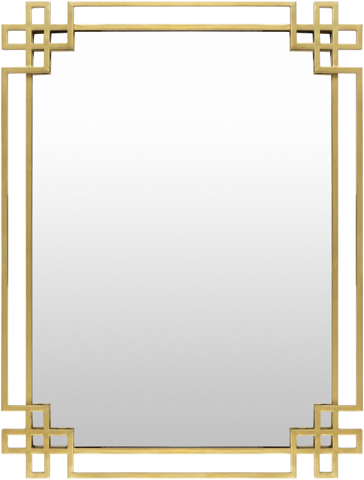 Surya Seth HTE-001 40"H x 30"W x 1"D Mirror