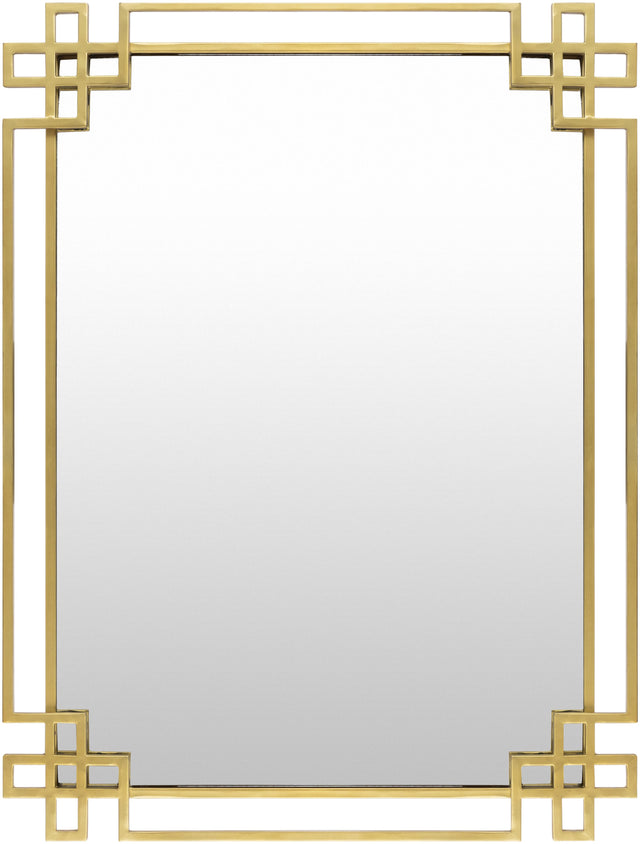 Surya Seth HTE-001 40"H x 30"W x 1"D Mirror
