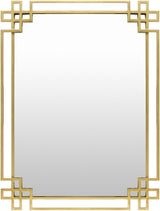 Surya Seth HTE-001 40"H x 30"W x 1.3"D Mirror