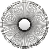 Surya Surami SRM-001 30"H x 30"W x 3.8"D Mirror