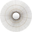Surya Telavi TVI-001 32"H x 32"W x 1"D Mirror