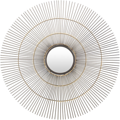 Surya Telavi TVI-001 32"H x 32"W x 1"D Mirror