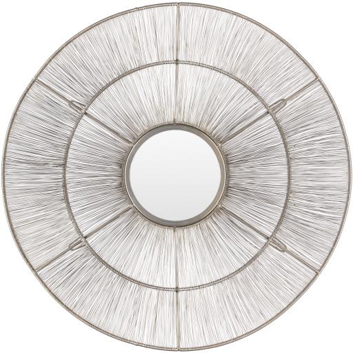 Surya Topola TOO-001 36"H x 36"W x 2"D Mirror