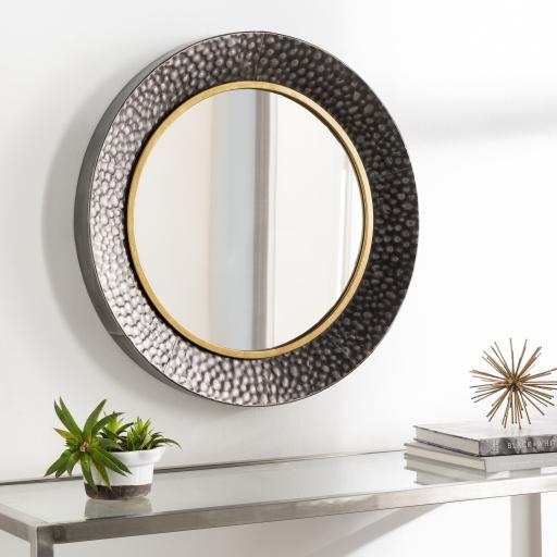 Surya Trevin TEV-001 24"H x 24"W x 3"D Mirror