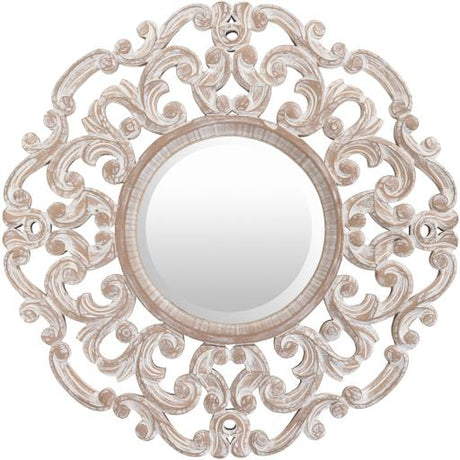 Surya Urvashi URV-001 24"H x 24"W x 1"D Mirror
