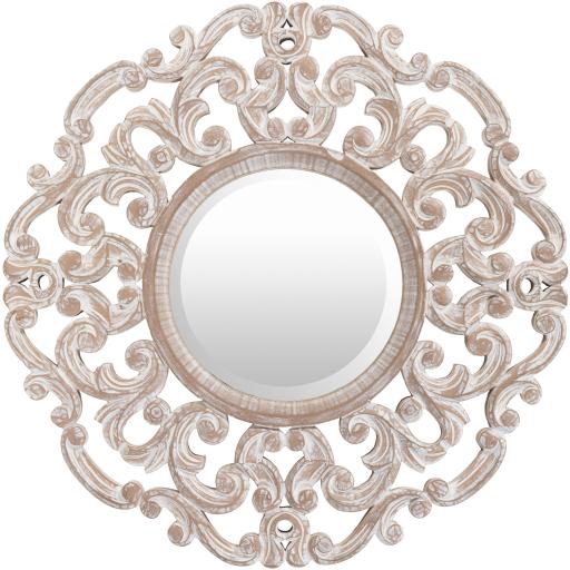 Surya Urvashi URV-001 24"H x 24"W x 1"D Mirror