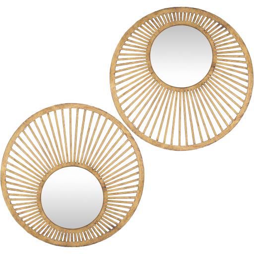 Surya Vision VIS-001 20"H x 20"W, x 0.8"D ,20"H x 20"W, x 0.8"D Mirror