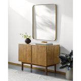 Surya Zuhan ZUH-001 40"H x 30"W x 1"D Mirror