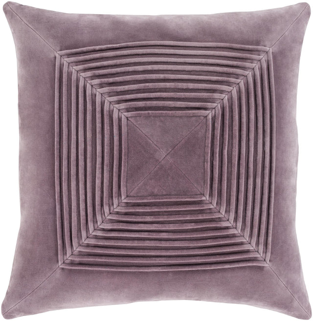 Surya Akira AKA-002 Mauve 22"H x 22"W Pillow Cover