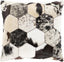 Surya Avani AVI-001 Black Brown 20"H x 20"W Pillow Cover