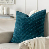 Surya Aviana AVA-001 Teal 22"H x 22"W Pillow Cover