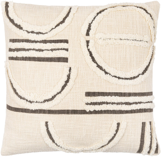 Surya Azibo AZB-004 18"H x 18"W Pillow Cover