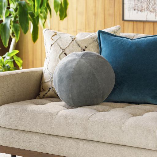 Surya Bola LOB-002 12"H x 12"W Pillow Cover