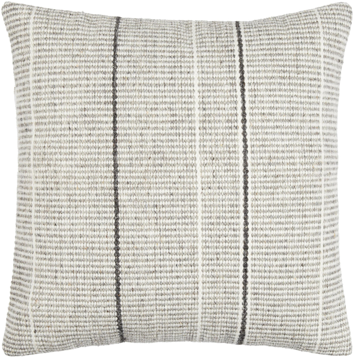 Surya Borderline BDL-001 18"H x 18"W Pillow Cover