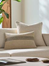 Livabliss Brett BOBT-001 18"L x 18"W Pillow Cover