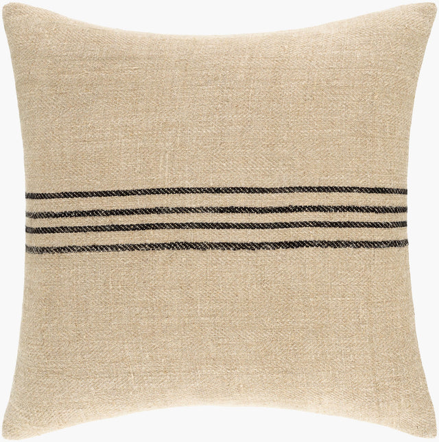 Livabliss Brett BOBT-001 18"L x 18"W Pillow Cover