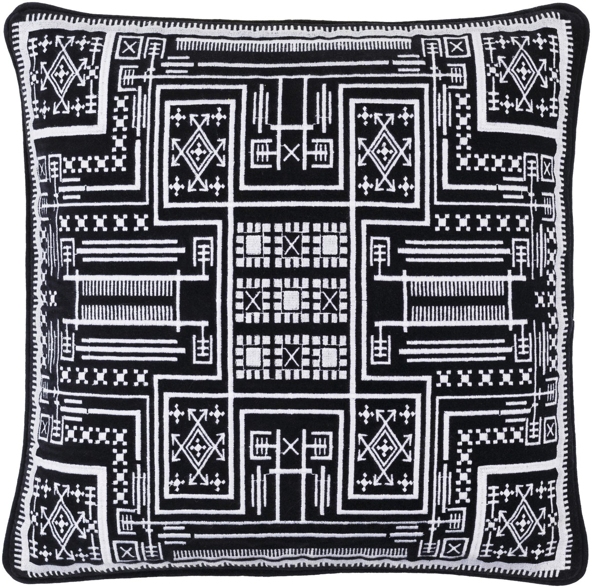 Surya Camaxtli CAX-002 20"H x 20"W Pillow Cover
